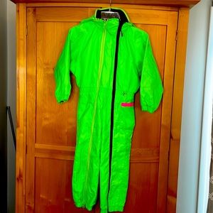 Obermeyer Thinsulate Reversible Ski Suit for girls, size 6